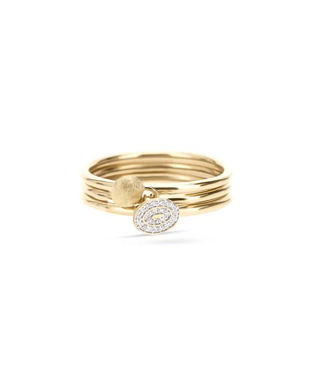 Ring Nanis Woman Sway in Yellow Gold Diamante 0.04 Ct AS20-615 - AS20-615